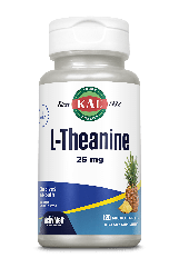 Л-теанін KAL L-Theanine 25 mg 120 micro таблеток pineapple dream
