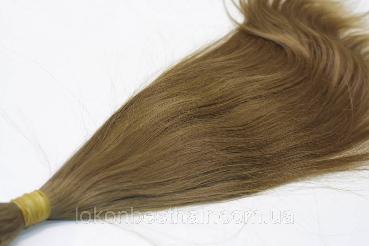 Натуральные 100% Славянские волосы для наращивания 53 см / 134 грамм ЛЮКС и ШЁЛК - фото 5 - id-p1775779113