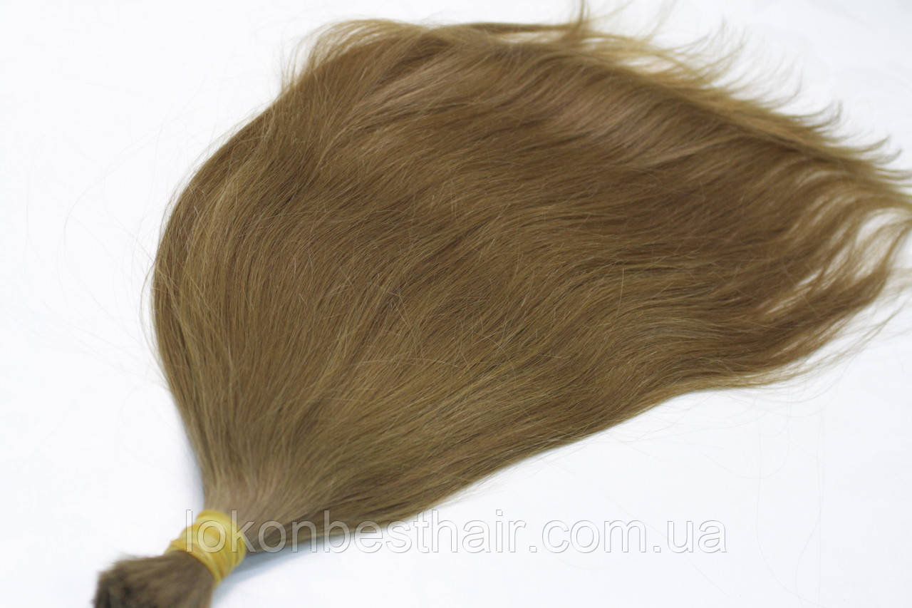 Натуральные 100% Славянские волосы для наращивания 53 см / 134 грамм ЛЮКС и ШЁЛК - фото 3 - id-p1775779113