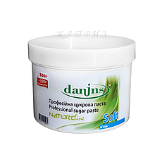 Цукрова паста для депіляції Danins Soft/м'яка 500+150г