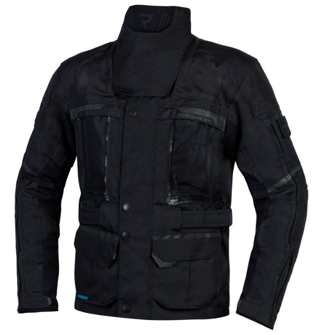 МОТОКУРТКА ТЕКСТИЛЬНА REBELHORN CUBBY IV BLACK