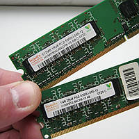 ОЗП 1.5 Gb Hynix DDR2 667 MHz 1.8V PC2-5300U-555-12 Dual Chanell оперативна пам'ять для ПК