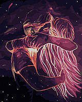 Преміум картина за номерами Космічні обійми