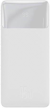 Power Bank Baseus Bipow Digital Display Power Bank 20000mAh 15W White ( Уцінка, м'ята упаковка ), фото 1