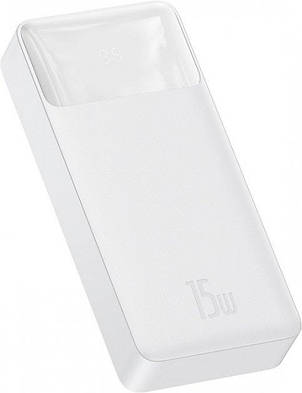 Power Bank Baseus Bipow Digital Display Power Bank 20000mAh 15W White ( Уцінка, м'ята упаковка ), фото 3