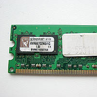ОЗП 1Gb Kingston KVR667D2N5/1G DDR2 667 MHz 1.8V оперативна пам'ять для ПК