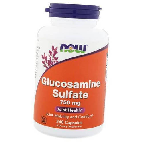 Купить Glucosamine Sulfate 750 Now Foods 240капс (03128012), цена 1450