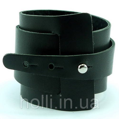 Шкіряний браслет "Cone", під замовлення, різних кольорів