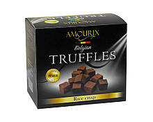 Цукерки трюфель - Amourix Rice crisp,рисові кульки 200г/15 шт