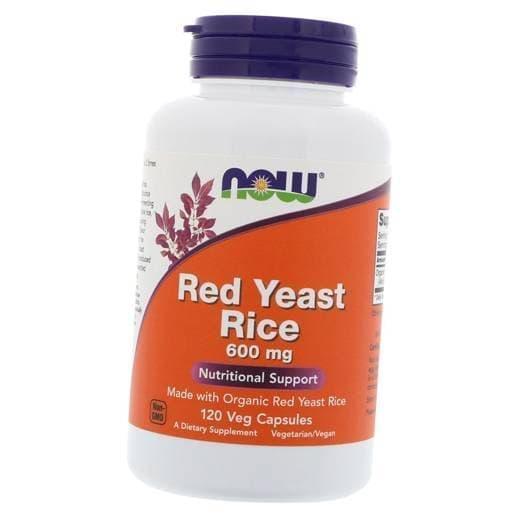 Red Yeast Rice 600 Now Foods 120вегкапс (71128082) — Купить Недорого на