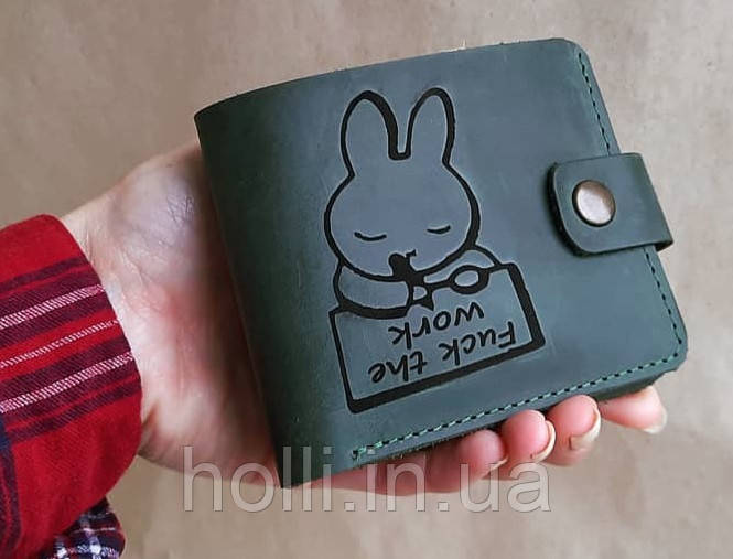 Шкіряний гаманець "Pocket", ручної роботи, натуральна шкіра, гаманець зі шкіри