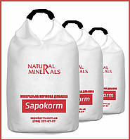 САПОКОРМ-Преміум - природна мінеральна кормова добавка для свиней всіх вікових груп, Біг-бег 1 тона