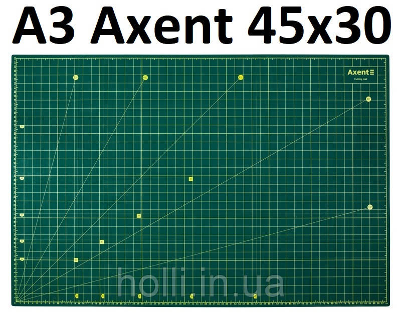 Килимок A3 самовідновлювальний для різання А3, Axent, Самовідновлюється килимок для різання