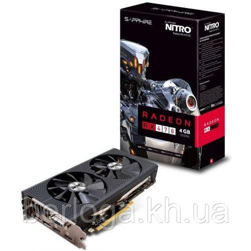 Sapphire Radeon RX 470 4G D5 NITRO+ 4GB (11256-01)