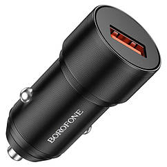 Автомобільний зарядний пристрій Borofone BZ19A Wisdom 1USB QC3.0 18W