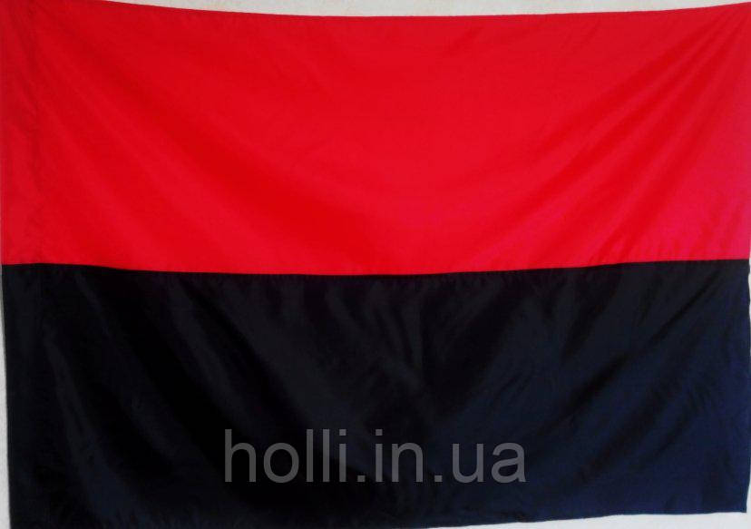 Прапор УПА, ОУН, великий, розмір: 150х90 см, прапор УПА, прапор ОУН, прапор Бандери, фото 1