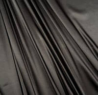 Атлас лайт софт темно-серый антрацит для одежды