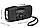Динамо радіо з ліхтариком AM/FM/WB/NOA Радіоприймач з функцією Повербанк 2000 мАг USB зарядка, Аварійне радіо, фото 5