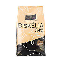 Шоколад молочный Valrhona Biskelia 34% 1 кг (на вес)