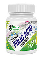 Фолиевая кислота Витамин B9 Folic Acid 400mcg Stark Pharm 200 таблеток
