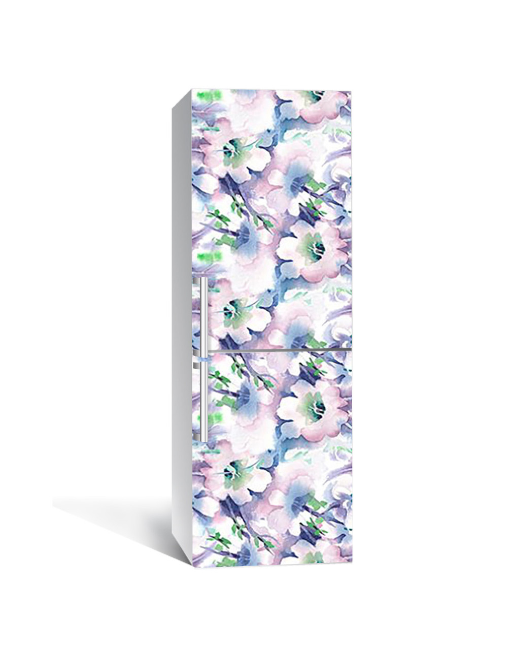 Наклейка на Холодильник Акварель Колокольчик Пленка Самоклейка ПВХ 65 ...