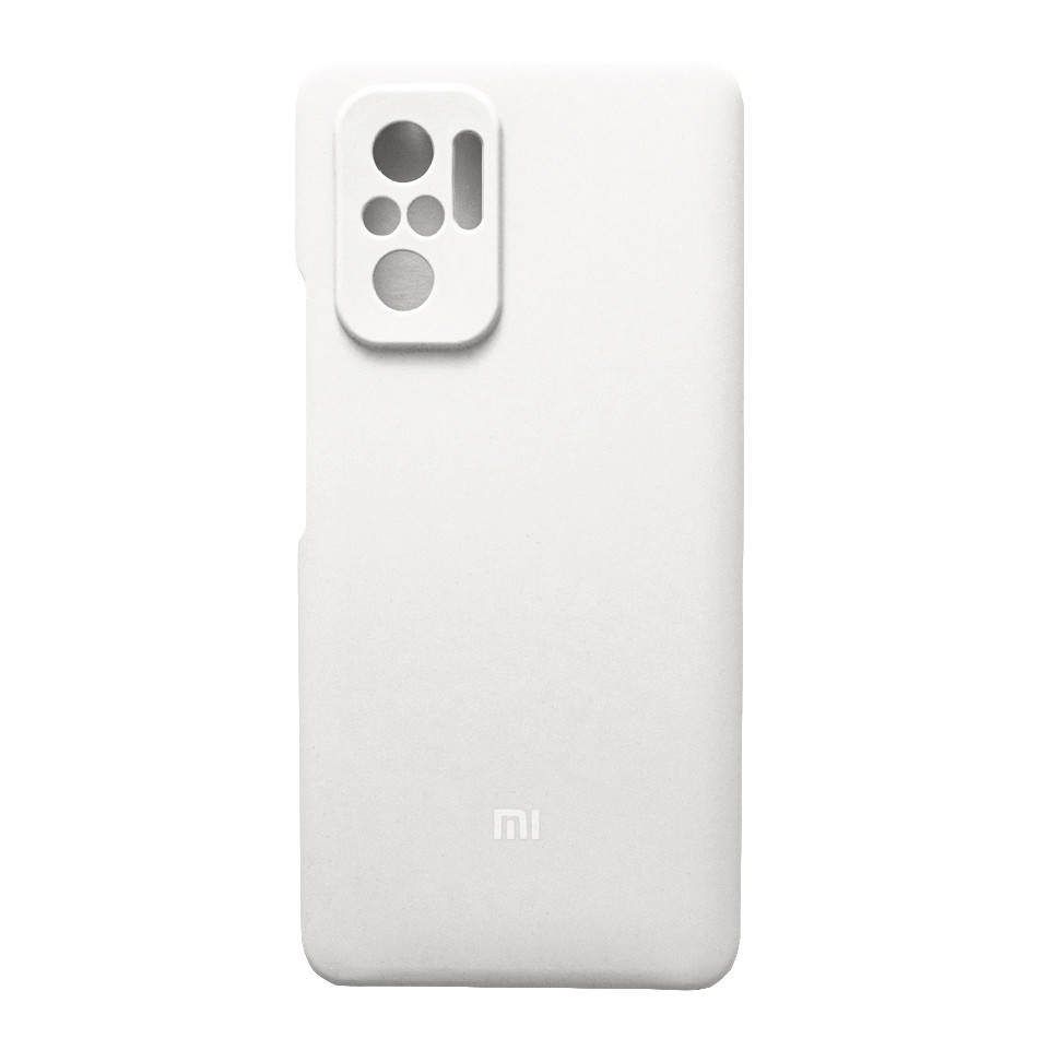 Чохол Silicone Case Premium для Xiaomi Redmi Note 10 / Note 10S / Poco M5s White