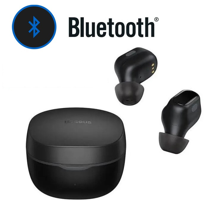 Бездротові Bluetooth TWS навушники Baseus Encok True Wireless Earphones NGWM01 Чорний