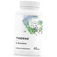 L-Карнитин Тартрат L-Carnitine Thorne Research 60капс (02357003) D12P1-2023