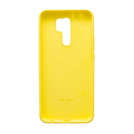 Чохол Silicone Case Premium для Xiaomi Redmi 9 Lemonade (закритий низ), фото 3