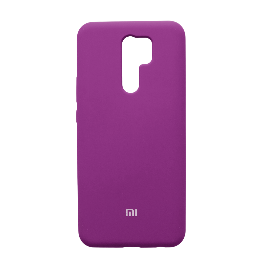 Чохол Silicone Case Premium для Xiaomi Redmi 9 Fuchsia (закритий низ)