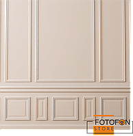 Вініловий фотофон Beige classic wall