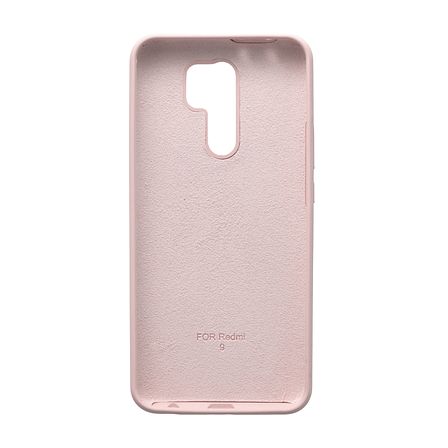 Чохол Silicone Case Premium для Xiaomi Redmi 9 / Poco M2 Pink Sand (закритий низ), фото 3