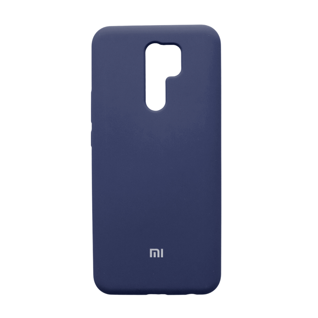 Чохол Silicone Case Premium для Xiaomi Redmi 9 / Poco M2 Dark Blue (закритий низ)