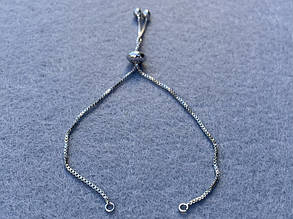 Основа для браслета, регульований Браслет Боло, сталь