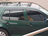 Дефлектори вікон Volkswagen Golf 4 HB 1997-2005 (HIC/ Tайвань), фото 10
