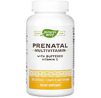 Мультивитамины для беременных Nature's Way "Prenatal Multivitamin with Buffered Vitamin C" (180 капсул)