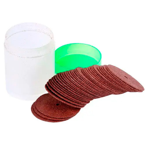 Відрізний шліфувальний диск коло 24мм для гравера дремеля, 36шт, фото 1