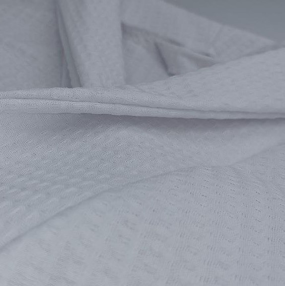 Вафельный халат Luxyart Кимоно размер (54-56) XL 100% хлопок белый (LS-0412) - фото 5 - id-p685244286