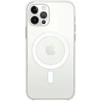 Чехол Clear Case MagSafe Simple Magnetiс для iPhone 12 Pro Max прозрачный