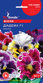 Насіння Віоли F1 Діадема (0,1 г), For Hobby, TM GL Seeds