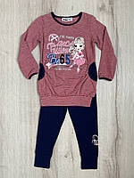 Костюм для дівчинки Wanex 4147 92 см Червоний