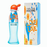 Жіночі парфуми Moschino Cheap and Chic I Love (Москіно Чіп енд Чік Ай Лав Лав) Туалетна вода 100 ml/мл ліцензія