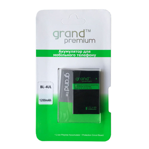 Акумуляторна батарея для телефона Nokia BL-4UL 1200mAh Grand Premium, фото 1