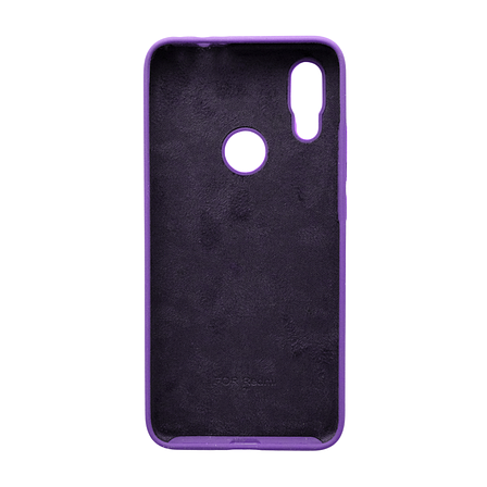 Чохол Silicone Case Premium для Xiaomi Redmi 7 Violet (закритий низ), фото 3
