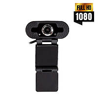 Дротова USB Web camera Веб камера з мікрофоном для комп'ютера Full HD B2 1080P