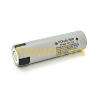 Аккумулятор 18650 Li-Ion Panasonic NCR18650BD, 3200mAh, 10A, 4.2/3.6/2.5V, Gray