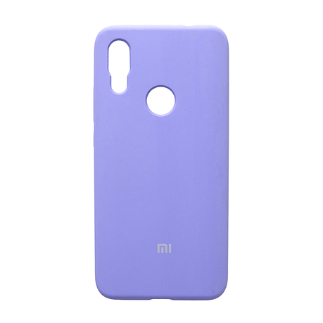Чохол Silicone Case Premium для Xiaomi Redmi 7 Lilac (закритий низ), фото 1