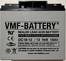 Акумулятор олив'яно-кислотний VMF Deep Cycle 6FM18 12 V 18 Ah