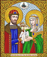 Икона для вышивки бисером Святой Князь Петр и Святая Княжна Феврония. Цена указана без бисера