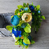 Українське вінок у жовто-блакитних тонах, фото 7